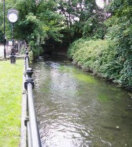 Bishopstoke Mill, now called Shears Mill, mill leat