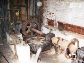Bishopstoke Mill, now called Shears Mill, left hand turbine