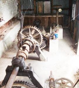 Bishopstoke Mill, now called Shears Mill, right hand turbine