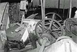 Bishops Waltham, Waltham Chase Mill, stones floor