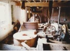 Bishops Waltham, Waltham Chase Mill, stones floor