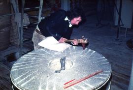 Botley Mill, dressing runner stone