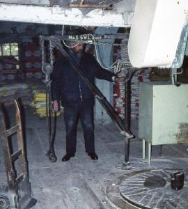 Botley Mill, stone crane gear and stone