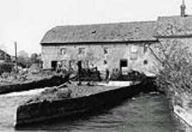 Breamore Mill, view from downstream tail race