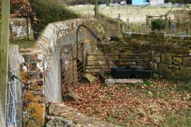 East Meon, Frogmore Mill, filled in mill pond