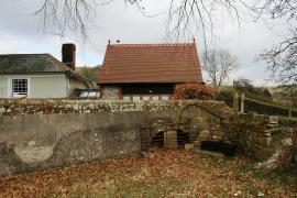 East Meon, Frogmore Mill, filled in mill pond