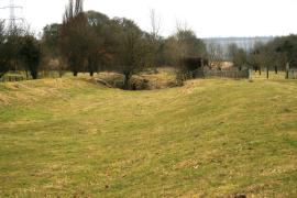 East Meon, Frogmore Mill, filled in mill pond