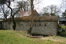 East Meon, Frogmore Mill, filled in mill pond