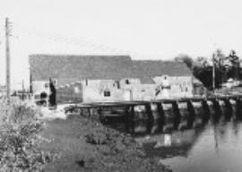 Eling Tide Mill, from the pond