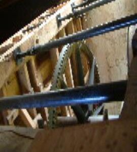Milford, Efford Mill, crown wheel