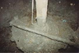 Shawford, Shawford Mill, HMG restoration, clearing build up on top of turbine