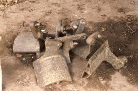 Shawford, Shawford Mill, HMG restoration, turbine parts