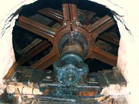 Sherfield on Loddon, Longbridge Mill, water wheel