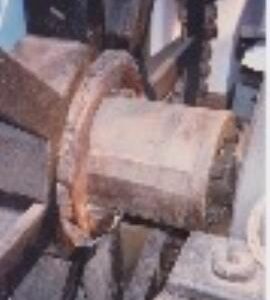 Whitchurch, Town Mill, pit wheel