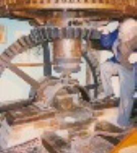 Whitchurch, Town Mill, pit wheel, wallower, spur wheel