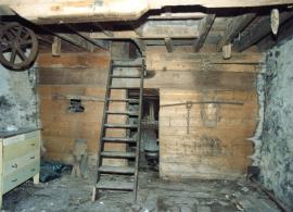 Meal floor, Melin Bodwyr, Bryn Siencyn, Anglesey