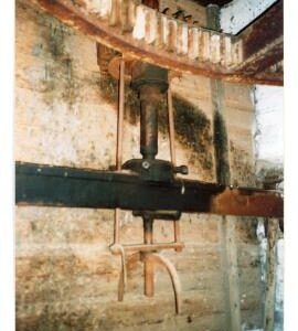 Evelith Mill, Shifnal - a stone nut, etc