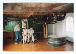 Evelith Mill, Shifnal - on the stone floor