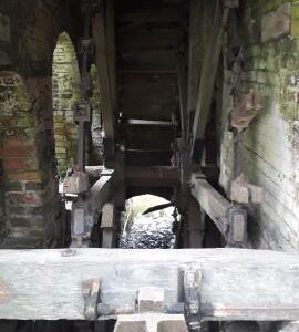 Mildenham Mill, North Claines - the south waterwheel