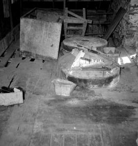 Cleobury North Mill, Cleobury North - the millstones