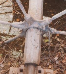 Tuck Mill, Brotheridge Green - a hub of the waterwheel