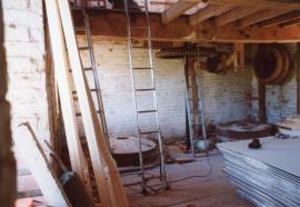 Tuck Mill, Brotheridge Green - the stone floor