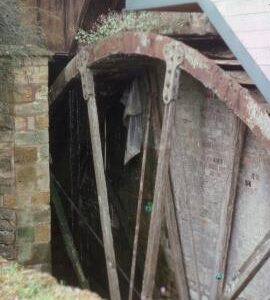 Upper Mill, Broadway - waterwheel