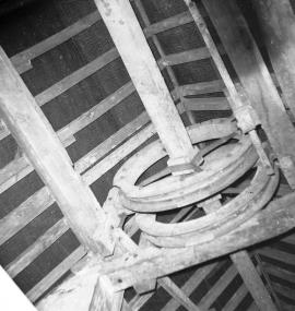 Sedgeberrow Mill, Sedgeberrow - sack hoist pulleys