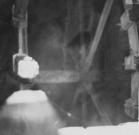 Churchill Mill, Churchill, Worcestershire - the waterwheel (undershot)