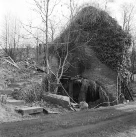 Sleepy Mill, Wolverley and Cookley - mill seen from north, with waterwheel
