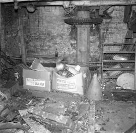 Sleepy Mill, Wolverley and Cookley - crown wheel and millstones, upper ground floor