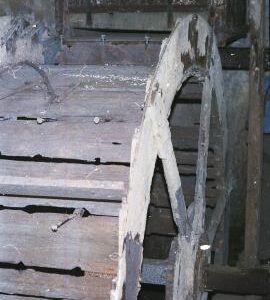 Wickhamford Mill, Wickhamford - the waterwheel