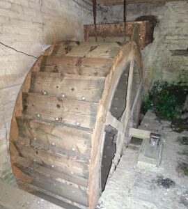 Wickhamford Mill, Wickhamford - the waterwheel