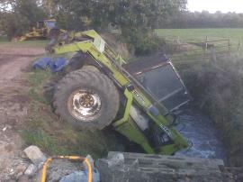Wickhamford Mill, Wickhamford - the accident with the teleporter at the weir