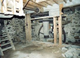 Pit gear, Melin Cafnan, Llanfairynghornwy, Anglesea