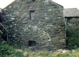 Site of Waterwheel, Felin Faesog, Clynnog, Gwynedd