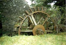 Waterwheel, Llanddwei Brefi, Dyfed, Cardiganshire