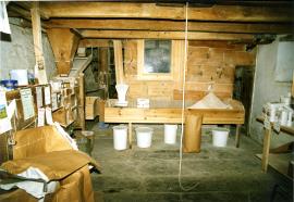 Meal floor, y Felin, St. Dogmaels, Dyfed